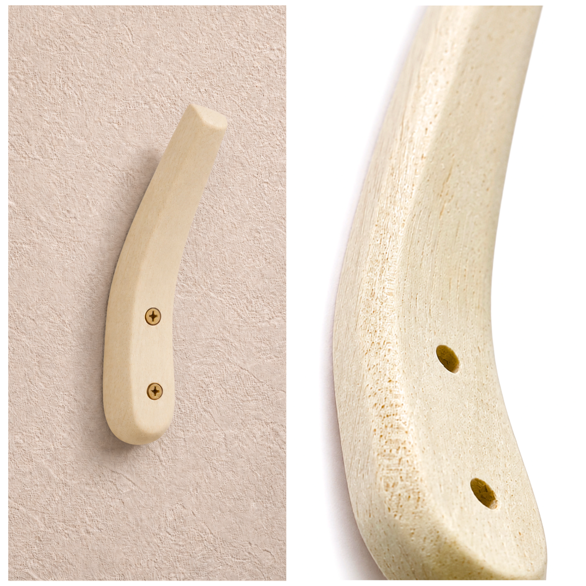 Wandhaak chique teak