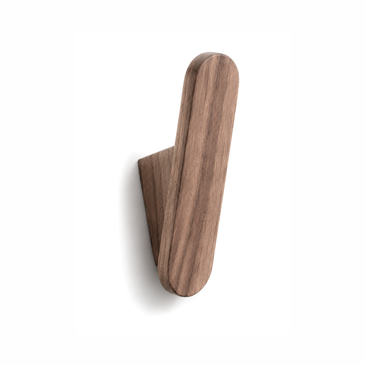 Wandhaak retro walnoot light