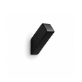 Coat hook rectangular square black
