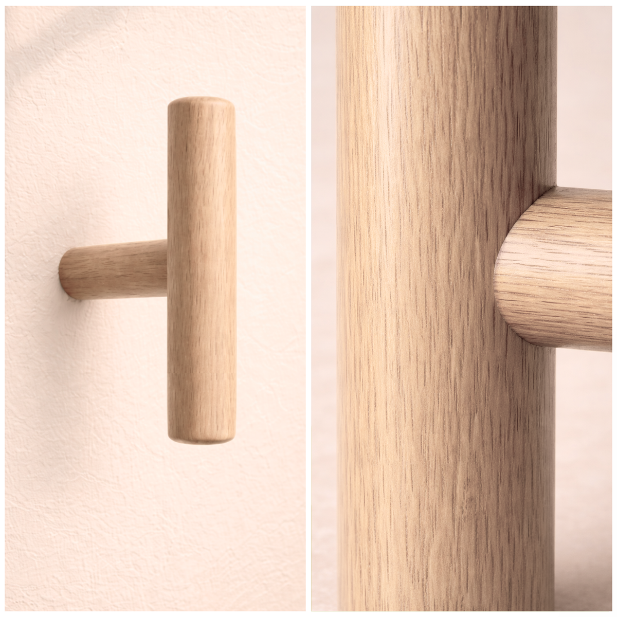 Mantelhaken T Teak
