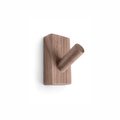 Adhesive hook rectangular walnut light