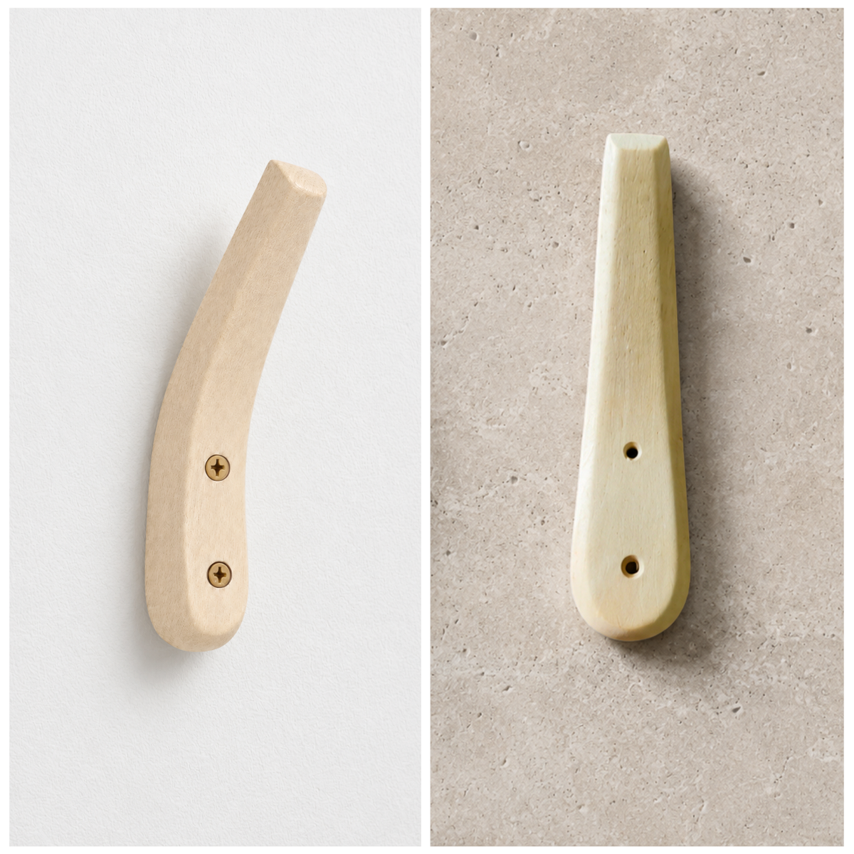 Wandhaak chique teak